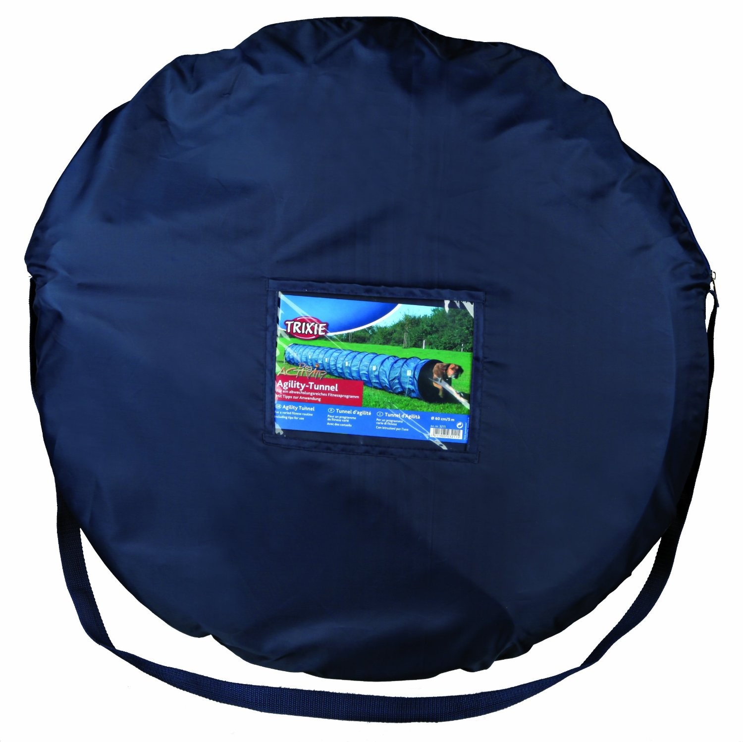 Trixie Dog Activity Agility Basic Tunnel, ø 2 ft./16.5 ft., blue Trixie Dog Activity Agility Basic Tunnel, ø 2 ft./16.5 ft., blue