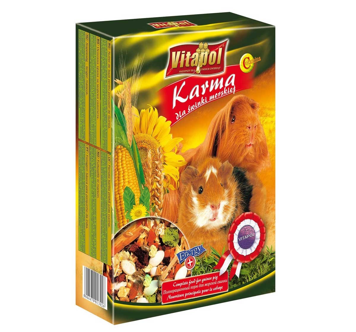 Vitapol Food For Guinea Pig, 400 Gms Vitapol Food For Guinea Pig, 400 Gms