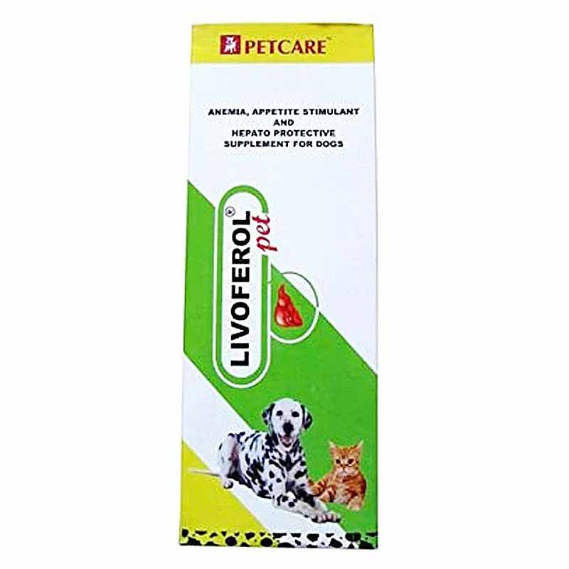 Petcare Livoferol Pet Liver Supplement, 200 ml Petcare Livoferol Pet Liver Supplement, 200 ml