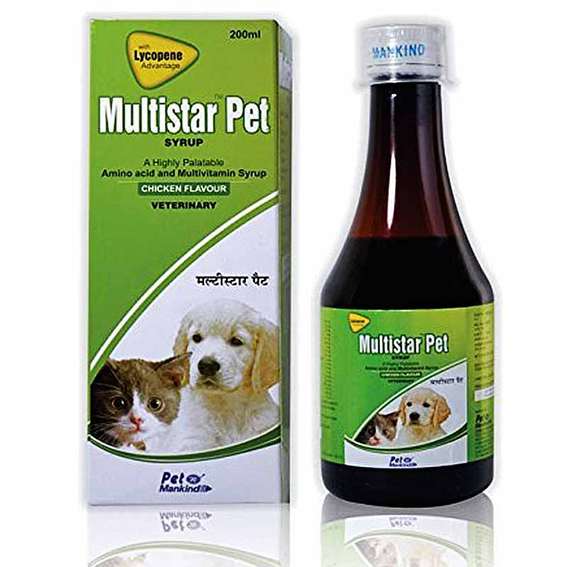 Pet Mankind Multistar Pet Multivitamin Supplement For Dogs & Cats - 200 Ml Pet Mankind Multistar Pet Multivitamin Supplement For Dogs & Cats - 200 Ml