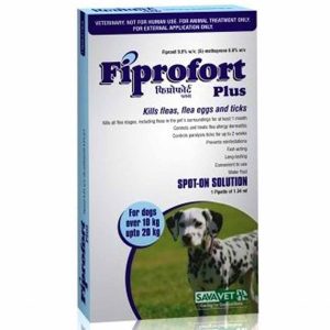 Savavet Fiprofort Plus Spot On For Dogs Over 10 to 20 Kgs