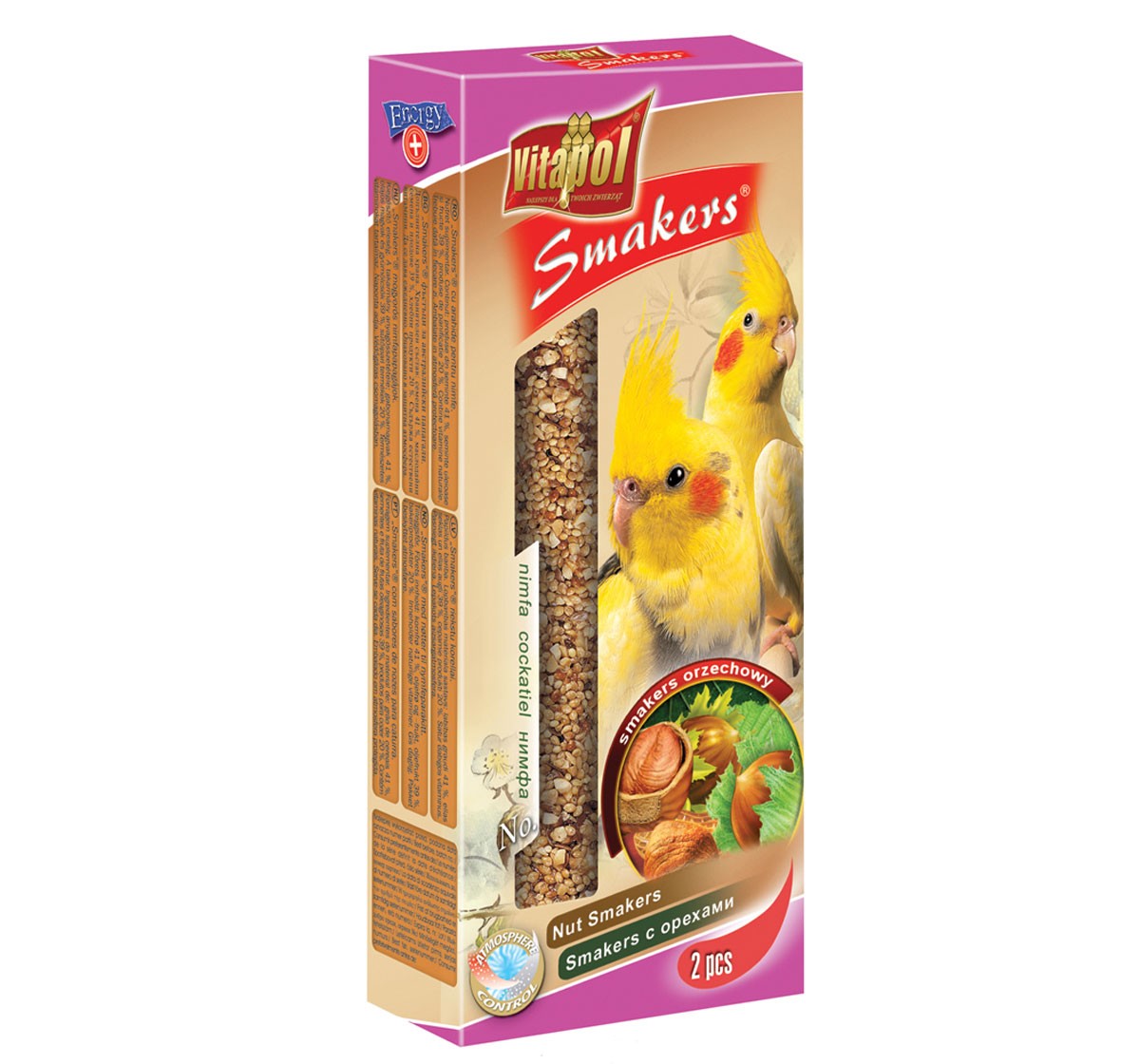 Vitapol Nut Smakers For Cockatiel, 90 Gms Vitapol Nut Smakers For Cockatiel, 90 Gms