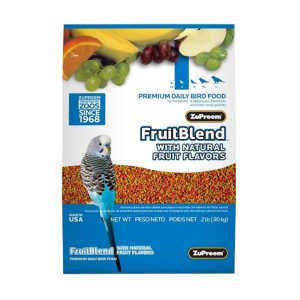 ZuPreem Fruit Blend For small Parrots, 907 Gms
