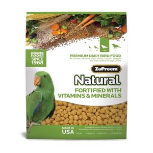 ZuPreem Natural For Medium & Large Parrot 1.36 Kg