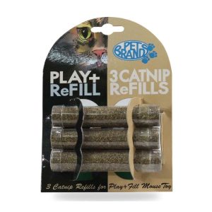 PET BRANDS PLAY WITH FILL REFILLABLE CAT NIP