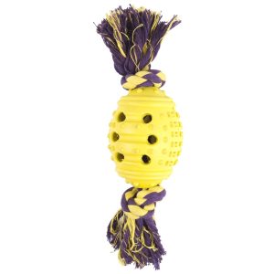 Pet Brand Rope & Rubber Ball