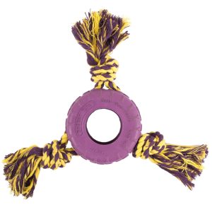 Pet Brand Rubber Tyre & Three Way Rope