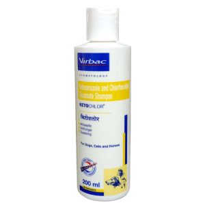 Virbac Ketochlor Shampoo for Dogs, Cats and Horses-200 ml