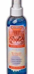 Bio-Groom Waterless Klean Kitty Shampoo, 8-Ounce