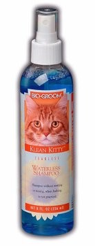 Bio-Groom Waterless Klean Kitty Shampoo, 8-Ounce Bio-Groom Waterless Klean Kitty Shampoo, 8-Ounce