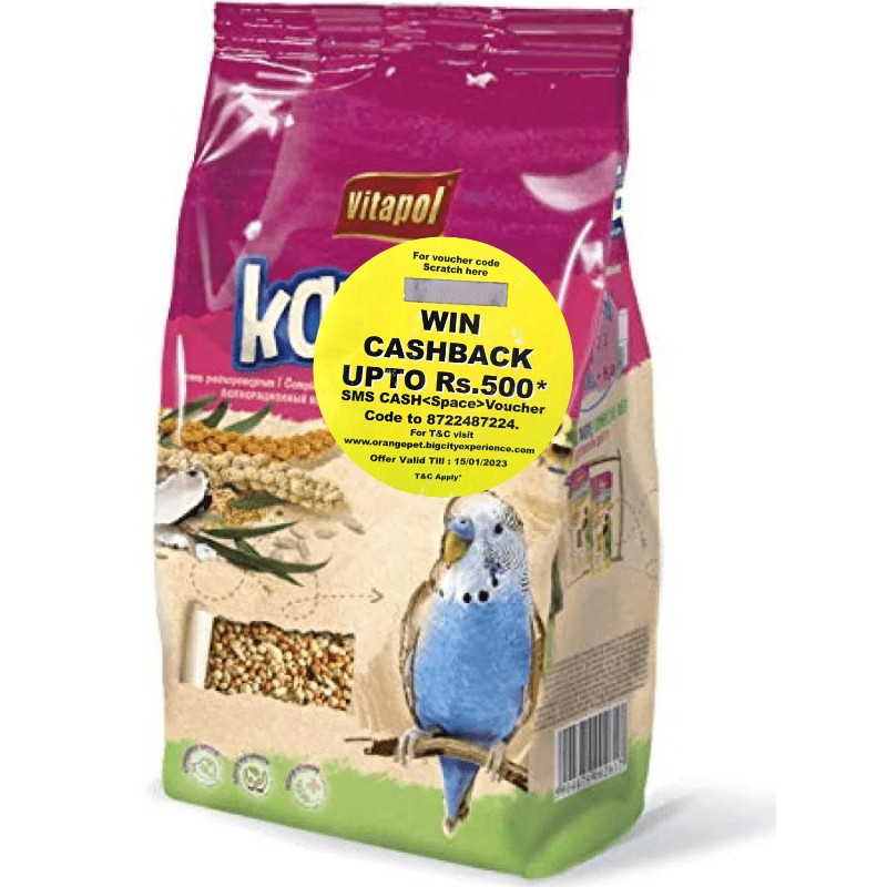 Vitapol Food for Budgie 500gm Vitapol Food for Budgie 500gm