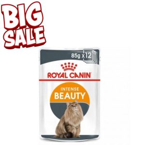 Royal Canin Intense Beauty Pouch 85gm (12 Pouches)