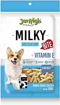 JerHigh Milk Stix Dog Treats, 100 gms JerHigh Milk Stix Dog Treats, 100 gms