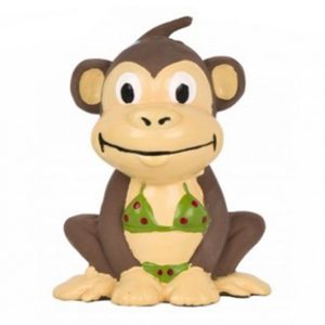 Pet Brands Go Wild Monkey Latex Toy