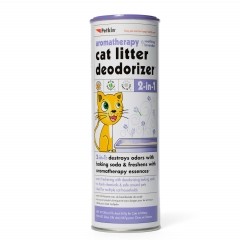 Petkin 2-in-1 Litter Deodorizer Lavender For Cat, 567 G