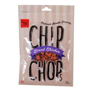 CHIP CHOPS Diced Chicken, 70gm