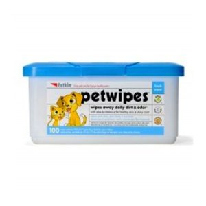 Petkin Petwipes For Cats And Dogs(100 Pieces)