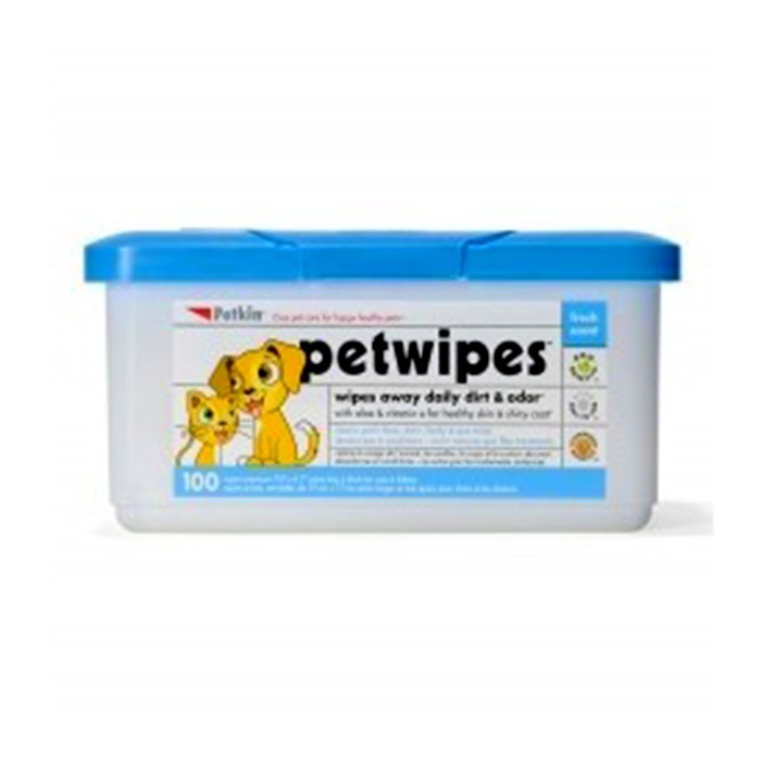 Petkin Petwipes For Cats And Dogs(100 Pieces) Petkin Petwipes For Cats And Dogs(100 Pieces)
