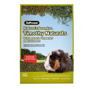 Zupreem Nature's Promise Timothy Naturals Guinea Pig Food, 2.26 Kg