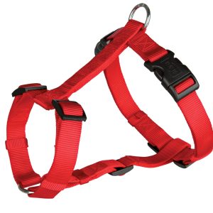 Trixie Classic Harness - Medium - 20" - 30"/25 mm - Red