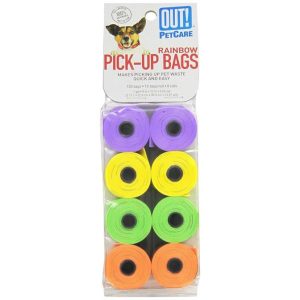 OUT! Blue Dog Waste Pick-Up Bags