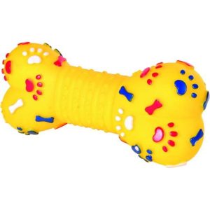 Trixie Dumbbell Vinyl Dog Toy, Medium