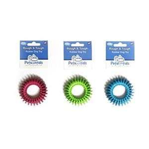 Petsentials Tough Rubber Disc Assorted Colours