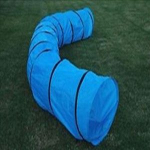 Trixie Dog Activity Agility Puppy Tunnel, 7 feet Length/ 1.35 feet Diameter, Blue