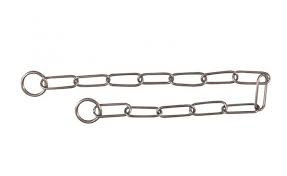 Trixie Long Link Choke chain, stainless steel