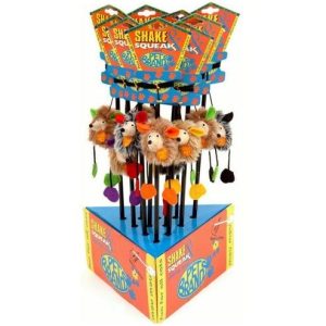 Pet Brands Shake & Squeak Cat Teasers