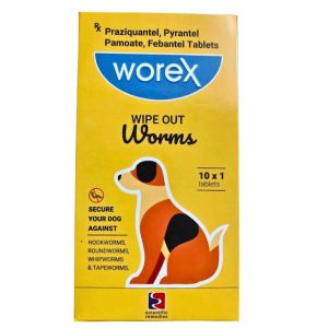 Beaphar Worex Deworming Tablets for Dogs