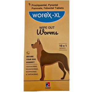 Beaphar Worex XL Deworming Tablets