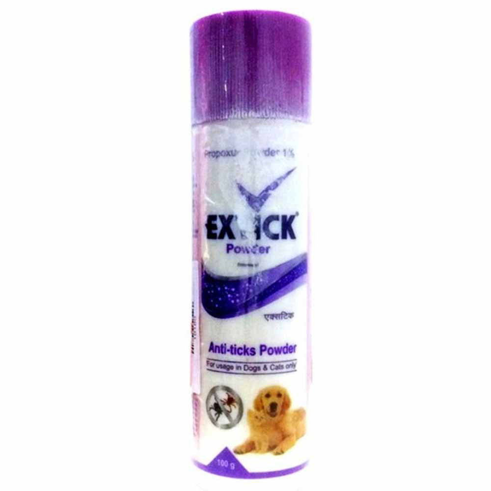Extick Powder Anti Tick Powder 100 gms Extick Powder Anti Tick Powder 100 gms