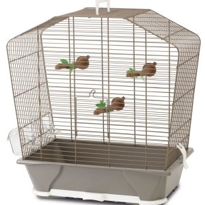 Camille 30 Bird Cage, Warm Grey, 45x25x48 cm