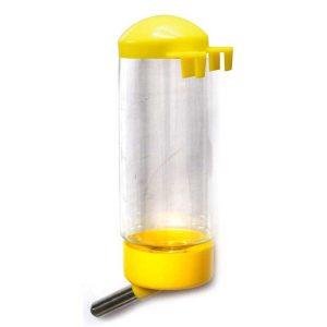 Pawzone Water Bottle With Hook for Small Animal Cages, 500ml