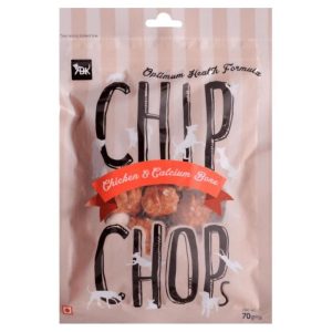 Chip Chops Chicken & Calcium Dog Bones, 70 gms