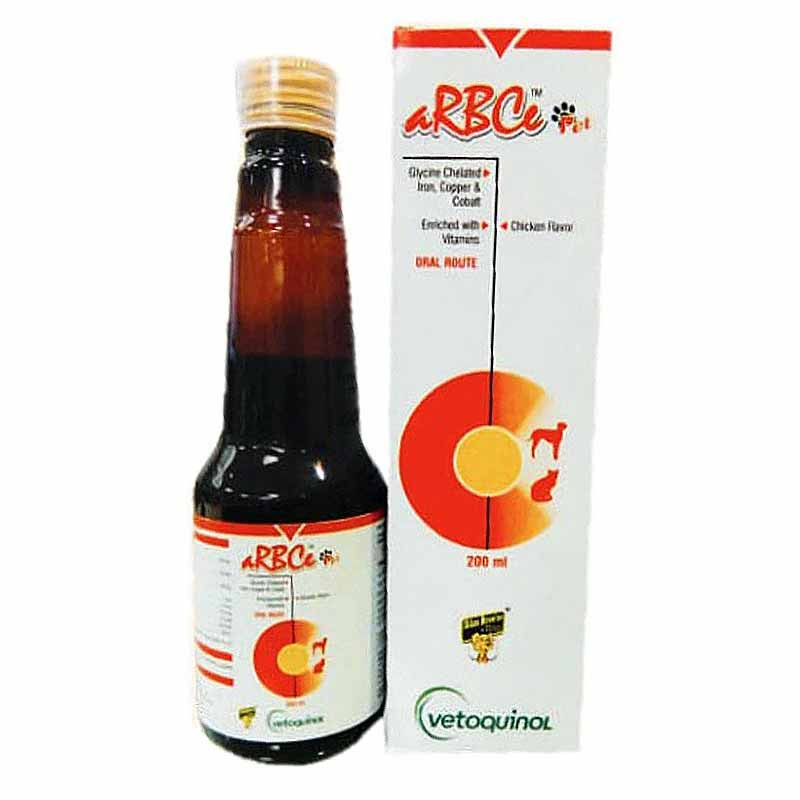 Vetoquinol arbce Iron Supplement For Dogs & Cats, 200 ml Vetoquinol arbce Iron Supplement For Dogs & Cats, 200 ml