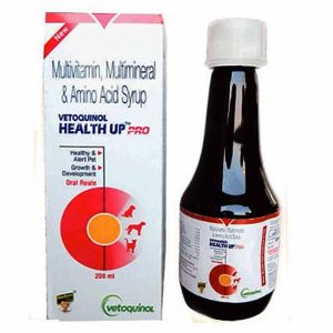 Vetoquinol Health Up Multivitamin Pet Syrup, 200 ml