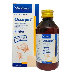Virbac Ostopet Calcium Supplement for Dogs & Cats 150 ml