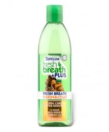 TROPICLEAN Fresh Breath Skin & Coat Water Additive 473 ml