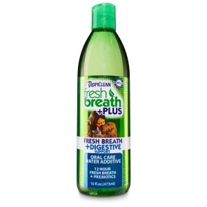 TROPICLEAN Fresh Breath Digestive Support Water Additive 473 ml