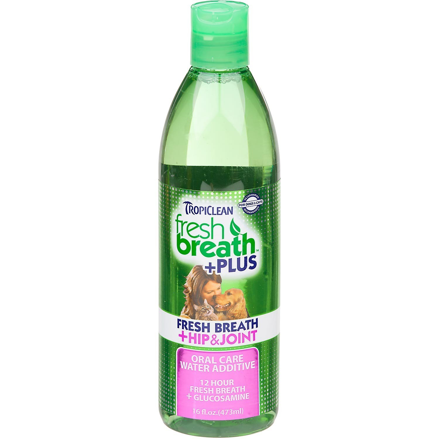 TROPICLEAN Fresh Breath Hip & Joint Water Additive 473 ml TROPICLEAN Fresh Breath Hip & Joint Water Additive 473 ml