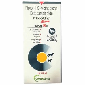 Vetoquinol Fixotic Spot On For Dogs Over 4.02ml 40-60kg
