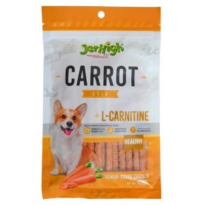 JerHigh Carrot Stix Dog Treats 100 g