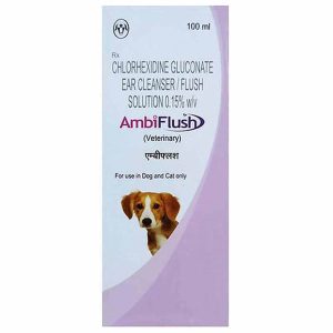 Intas Ambiflush Ear Cleaner for Dogs - 100 ml