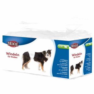 Trixie, Diapers for Male Dogs, Disposable 12pcs