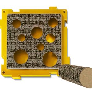 Outward Hound, Treat Pockets Scratcher with Post, 26Lx26Wx10H cm