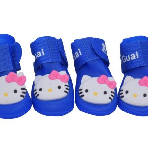 Pawzone Royal Blue Gummy Cat Shoes