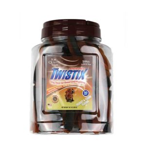NPIC, Twistix Canister Peanut & Carob Small 50 Sticks