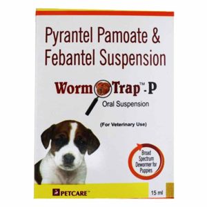 Petcare Worm Trap-P Puppy Dewormer Syrup 15ml